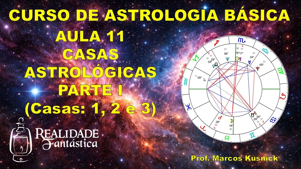 Curso de Astrologia Básica: Aula 11 - As Casas Astrológicas Parte I
