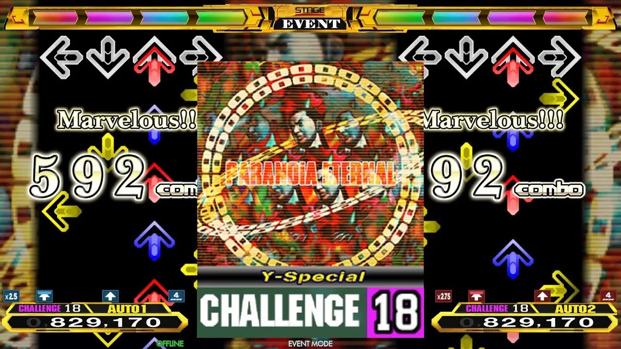 【5th 13/14】PARANOiA ETERNAL (Y-Special) [CSP 18]【Stepmania】