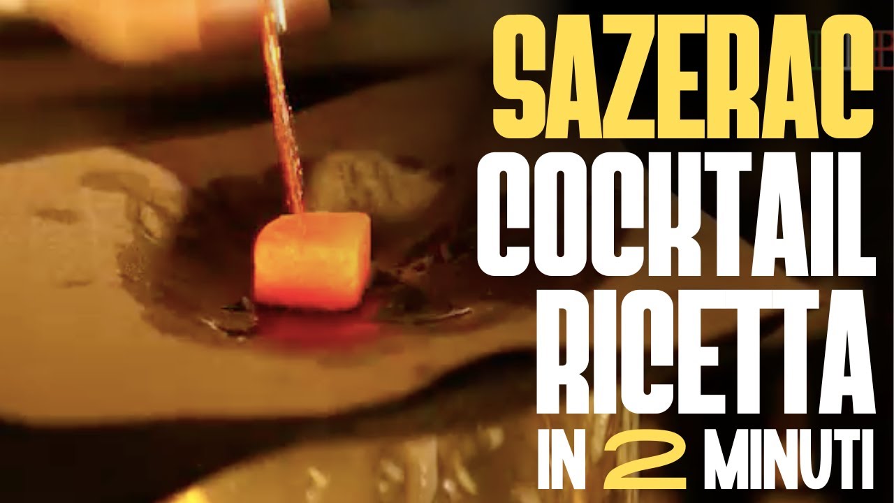 Sazerac: Il PADRE di tutti i Cocktail - Ricetta e Preparazione | Italian Bartender