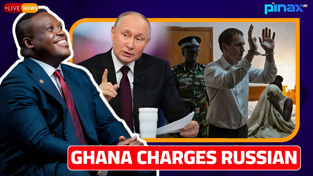 🚨BREAK: GHANA MILITARY CHARGES FOR ARREST OF NOTOTIOUS RUSSIAN-MAN WHO ATOPA-TAPE WITH GHANA WOMEN