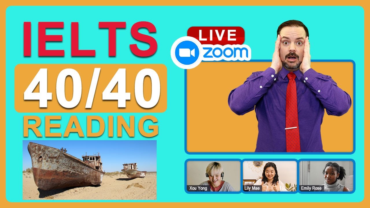 IELTS Live Class - Reading about the Aral Sea