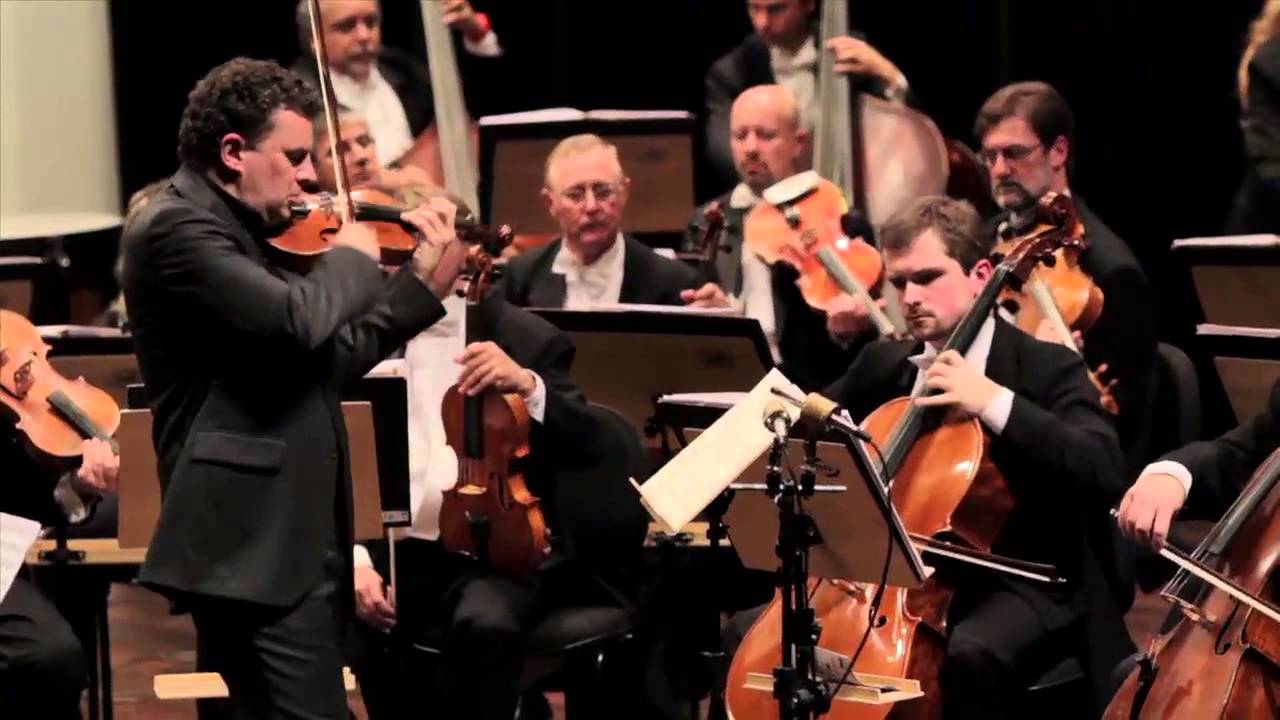 G. B. Viotti: Violin conc. III Agitato assai / Emmanuele Baldini violin and conductor /Ospa