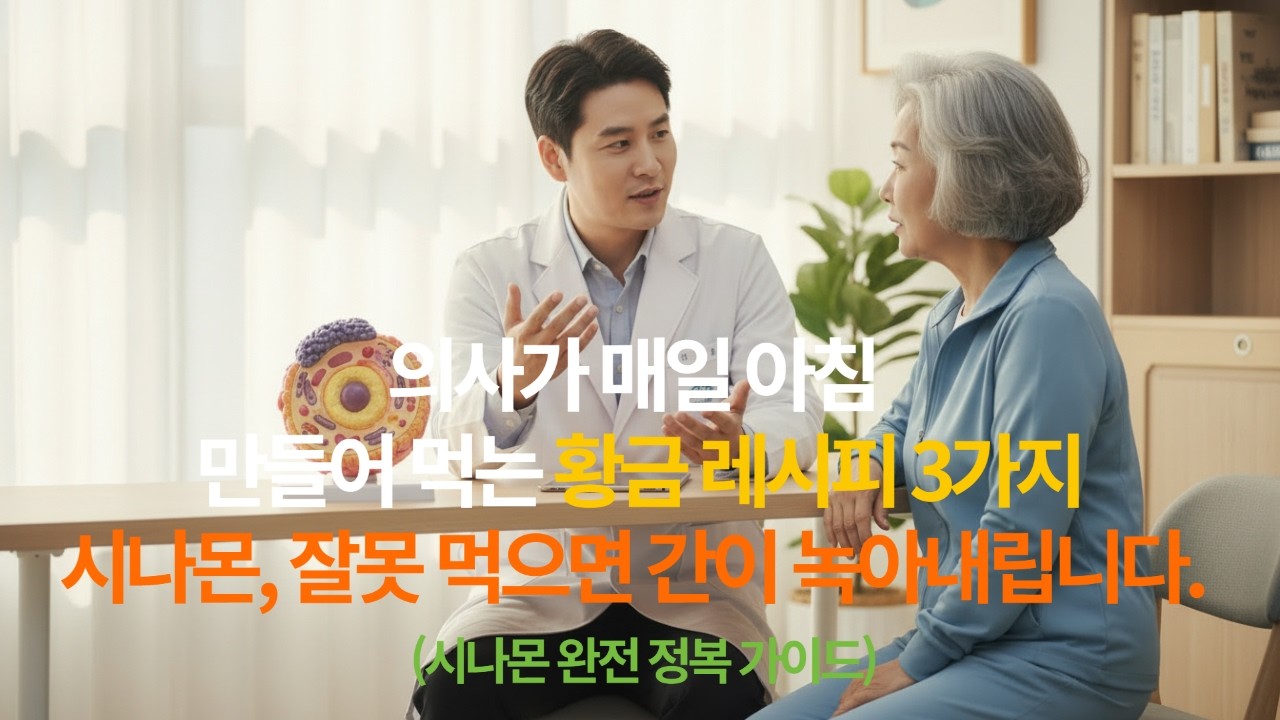아침 시나몬, 잘못 먹으면 간이 녹아내립니다. (시나몬 완전 정복 가이드)