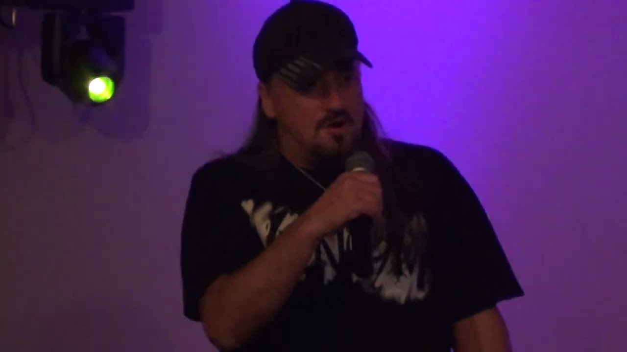 Bucky Row singing No Excuses by Alice in Chains at The VFW in Parkersburg, W.Va. on June 14, 2025