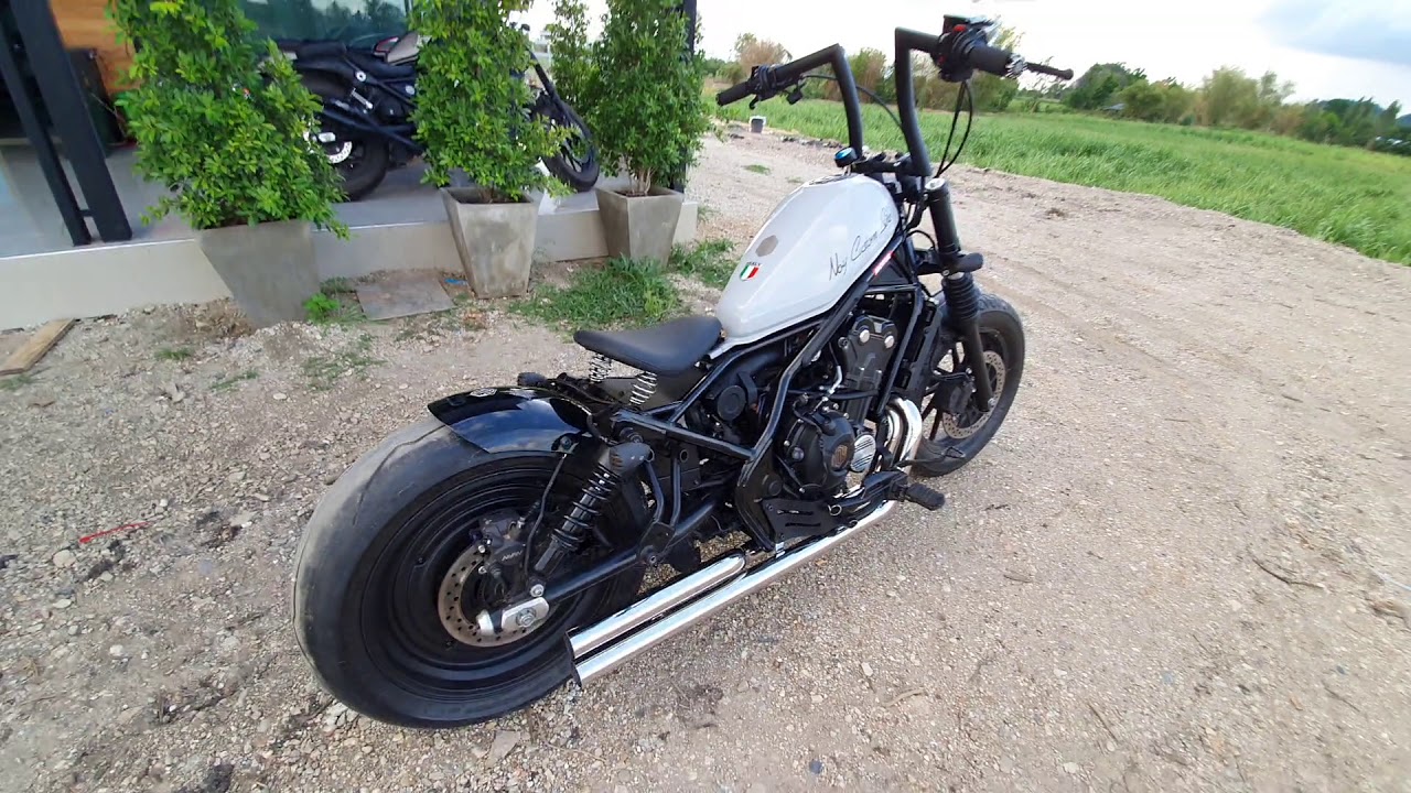 ท่อ แบบ Full System rebel 500 Custom