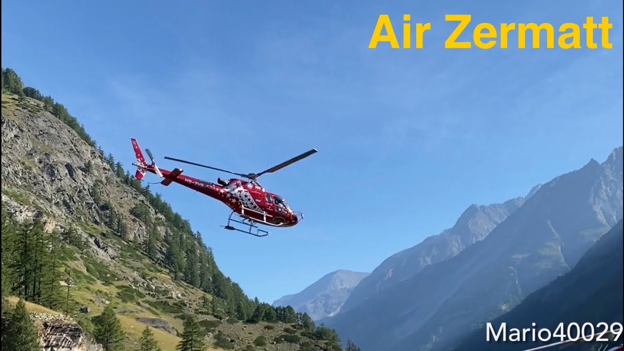 Special-Video - Air Zermatt Start ECUREUIL H125 @AirZermattAG