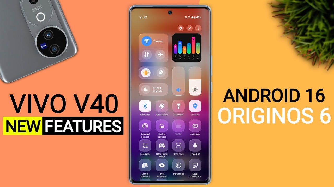 Vivo V40 OriginOS 6 Update - 25+ Amazing Features | Android 16 New Update V40
