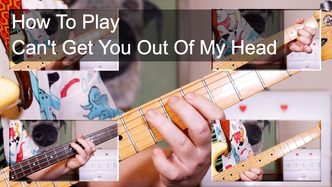 'Can't Get You Out Of My Head' Kylie Minogue Guitar & Bass Lesson