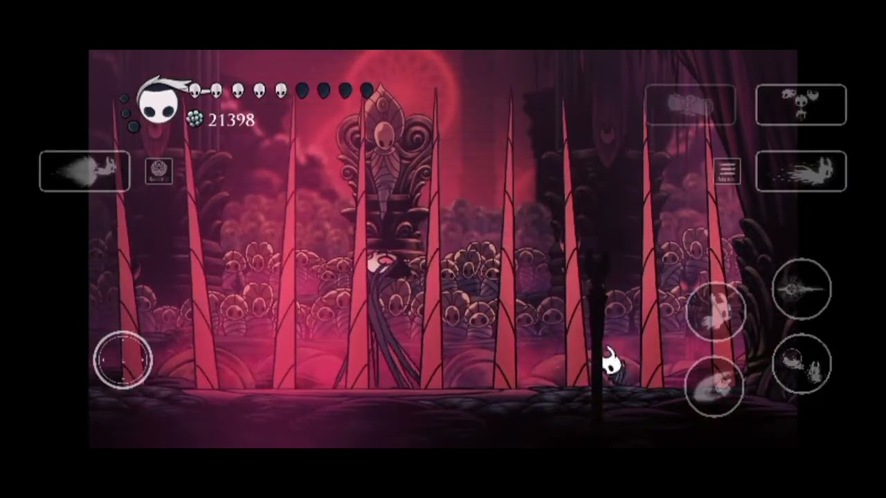 Hollow knight mobile - Batalha contra o Grimm