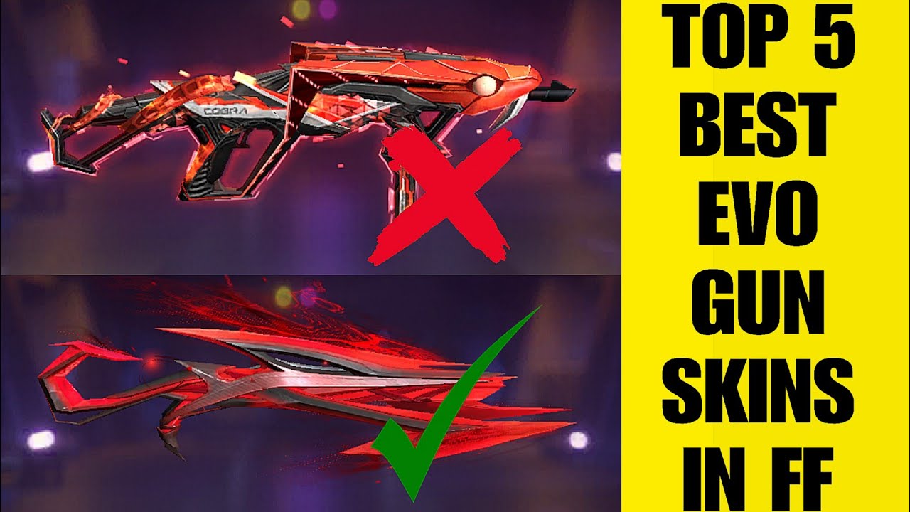 TOP 5 BEST EVO GUN SKINS IN GARENA FREEFIRE MAX😍|FREEFIRE MAX NEW EVENT SPIN VIDEO|FF MAX