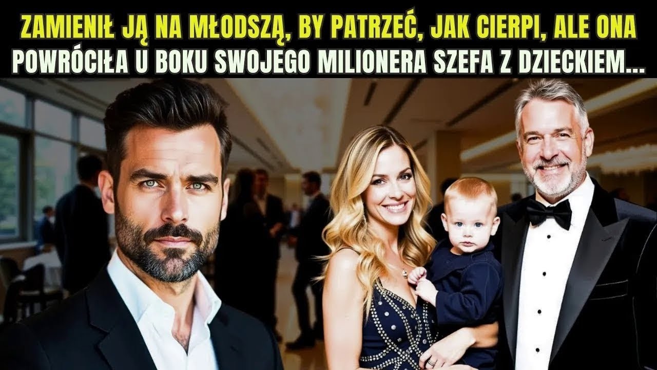 🔴Porzucił ją dla młodszej, by patrzeć, jak cierpi, ale ona wróciła u boku swojego milionera szefa