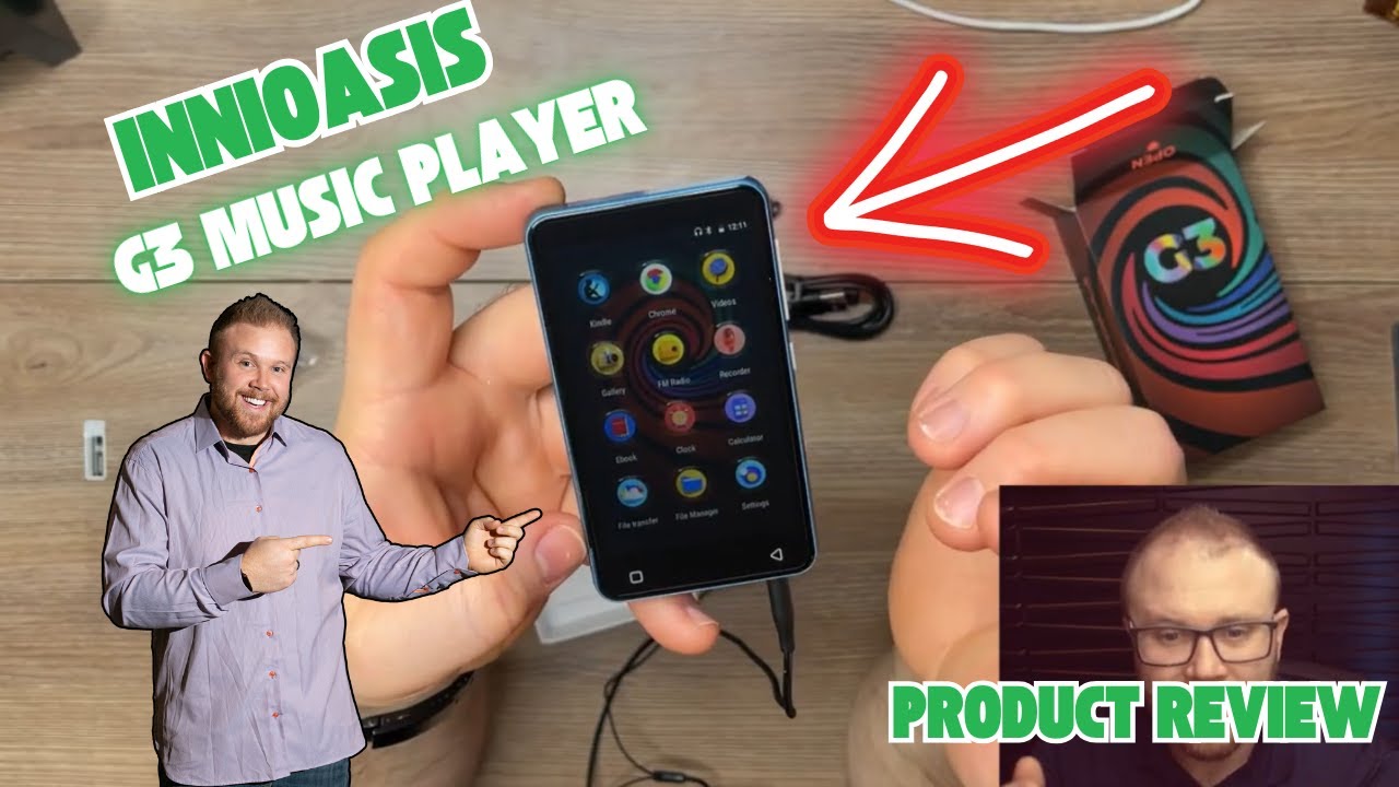 Unlimited Music Anywhere: Innioasis 160GB MP3 Player with Bluetooth & WiFi!