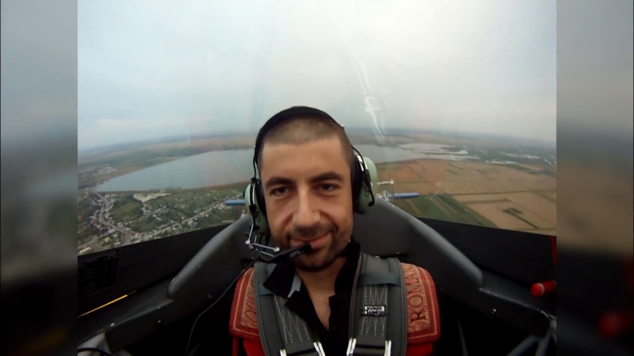 Flying (1) with the Hawks of Romania (Extra 300L, Pilot: Laszlo Ferencz)