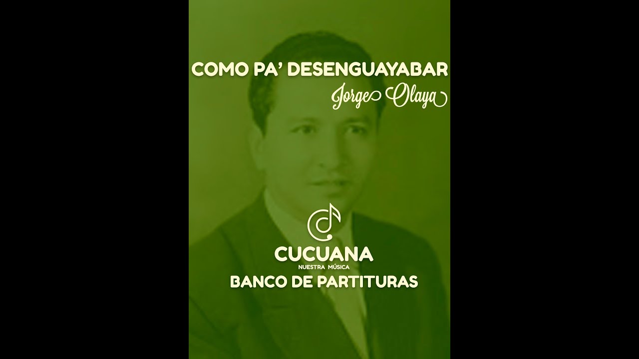 Como pa' desenguayabar - Partituras de m&uacute;sica colombiana