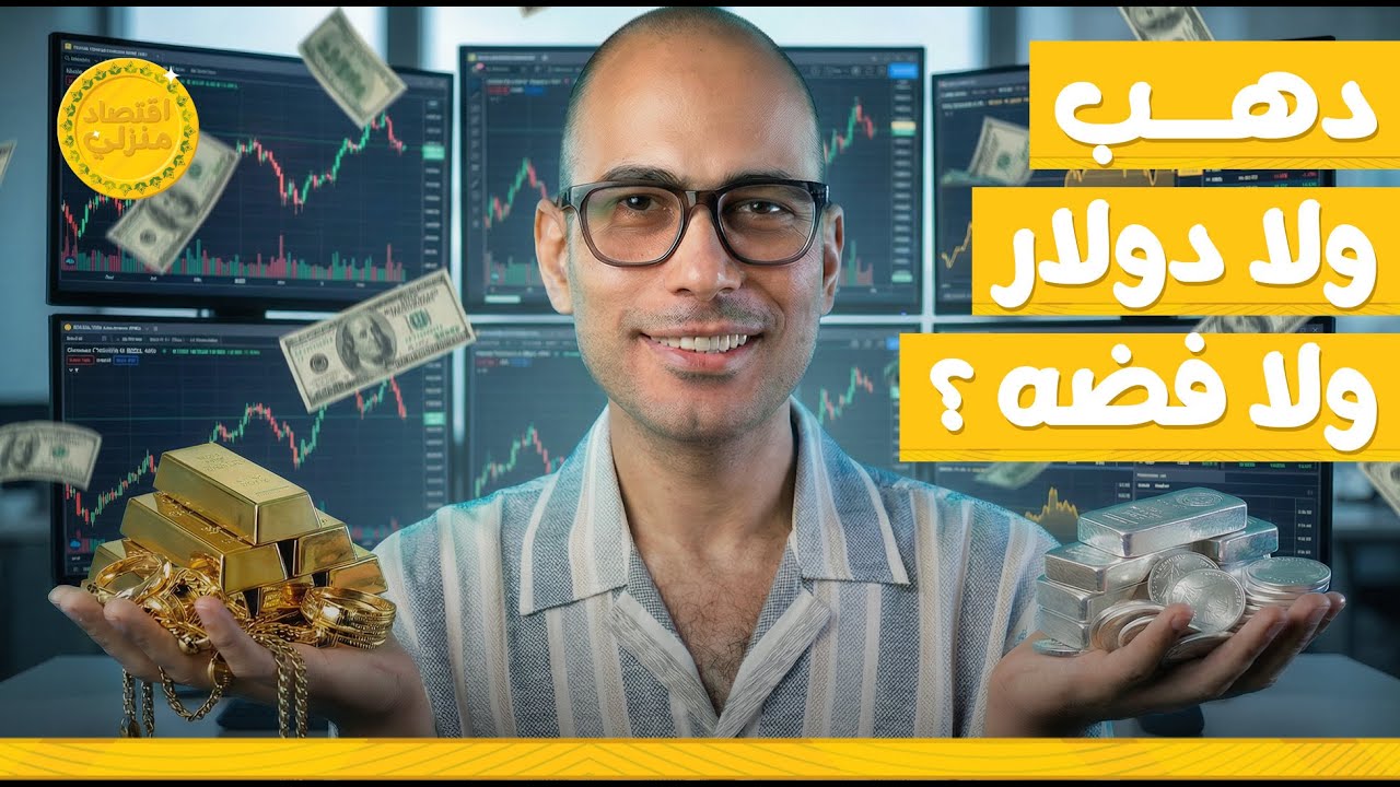 مين يكسب! دهب ولا فضة ولا دولار! #اقتصاد_منزلي #اقتصاد #ذهب #فضة