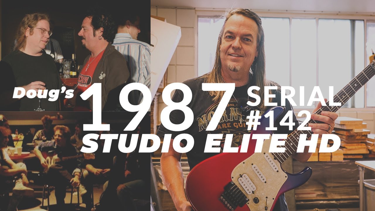 1987 Серийный № 142 Studio Elite HD Jimburst