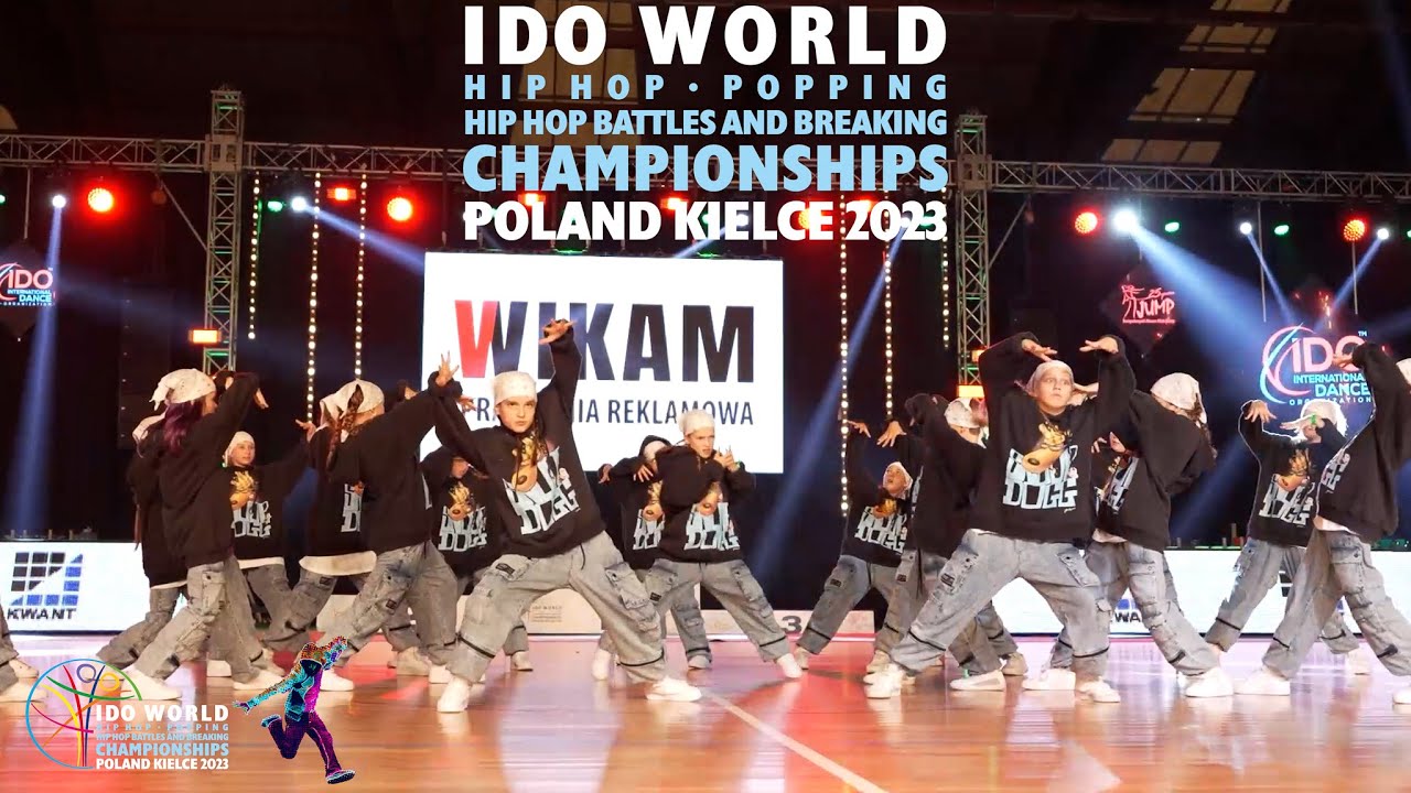 SWAGG KIDS | POLAND | 4th Place |  IDO HipHop World Championship 2023 | Formations Children