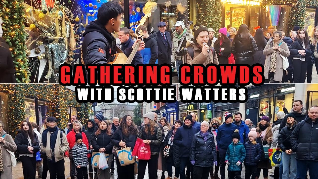 MEMBER OF CROWD SINGS CHASING CARS @scottiewattersofficial