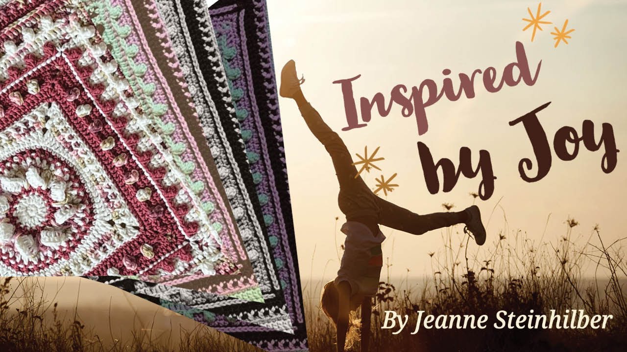 Rnds 1 - 15: Inspired By JOY Crochet Blanket
