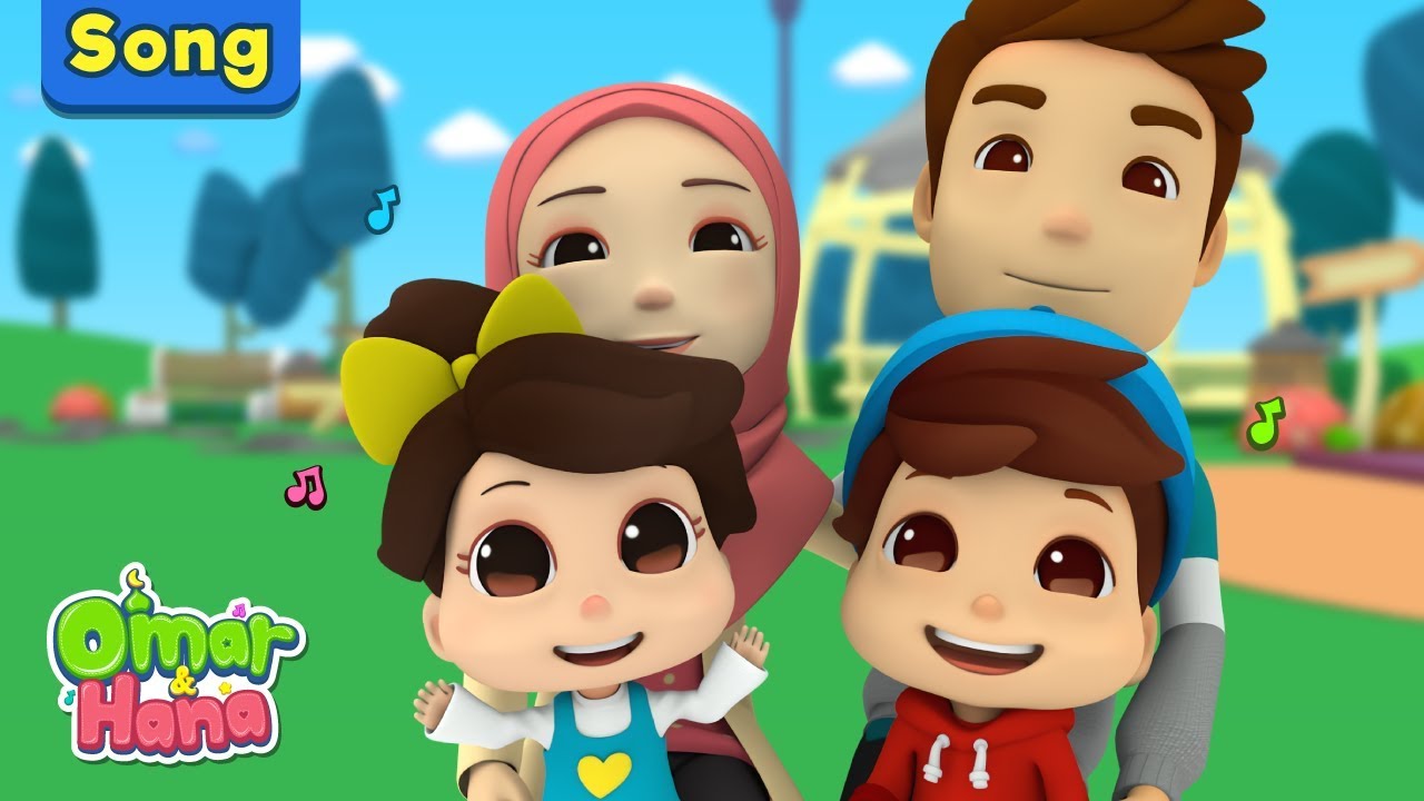 Islamic Cartoons For Kids | We Love Mommy And Daddy | Omar & Hana