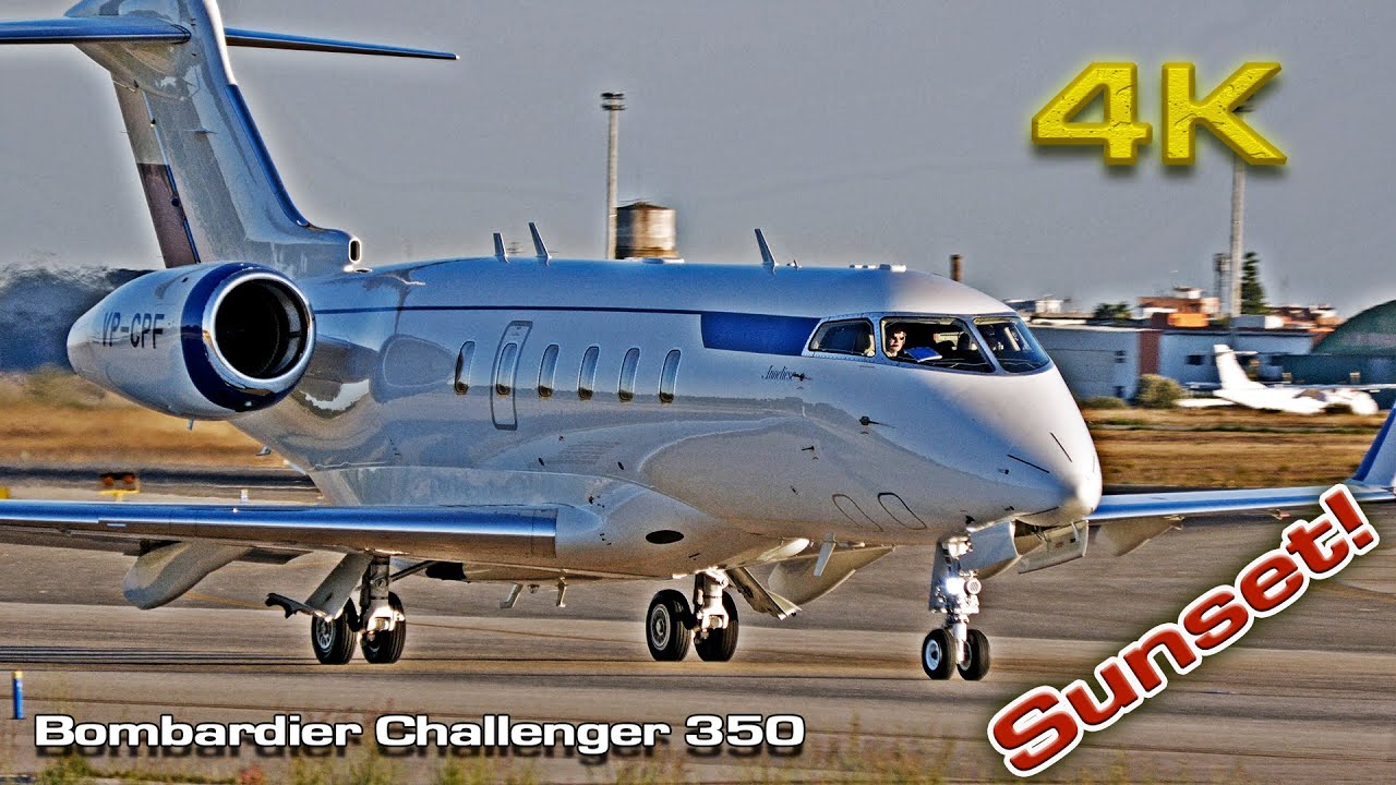 Bombardier Challenger 350 Private Jet (VP-CPF)