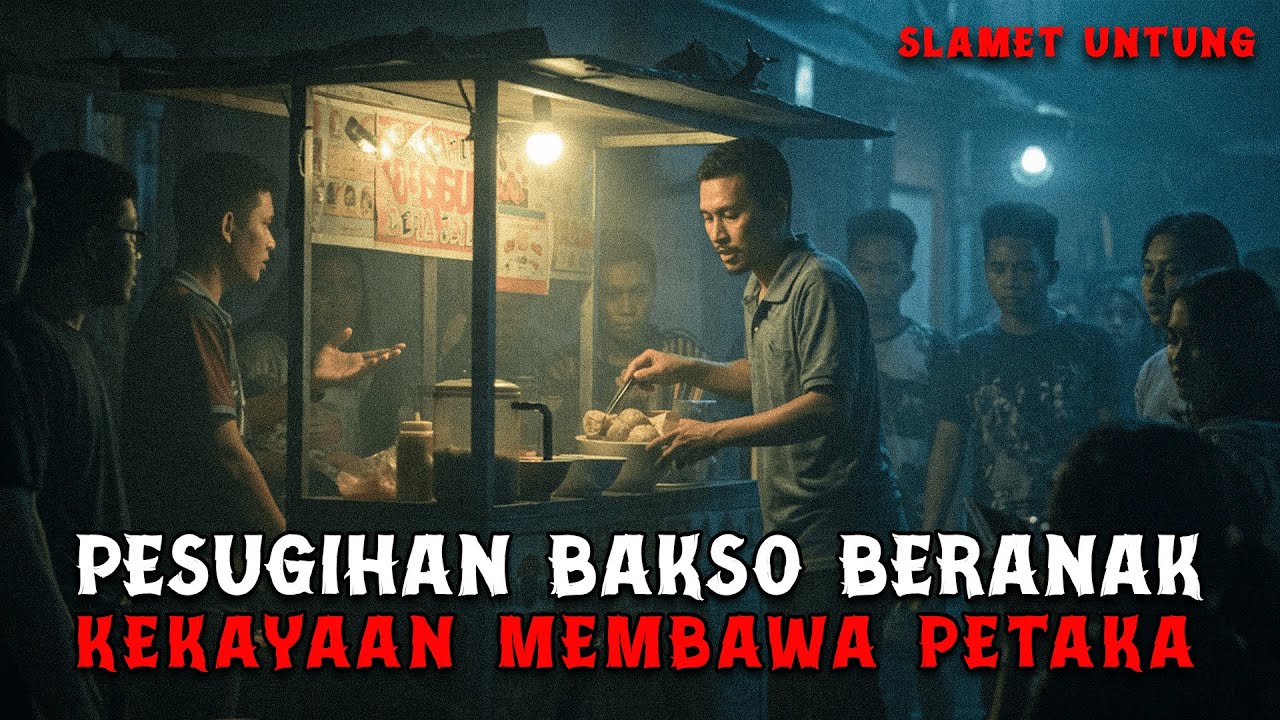 KISAH SERAM❗❗ PESUGIHAN BAKSO BERANAK - PANTAS RASANYA ENAK