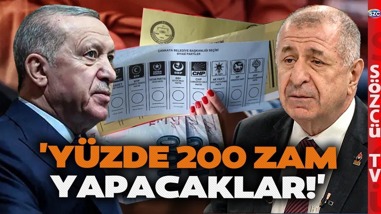 Ümit Özdağ Seçim için Tarih Verdi! Emekliler ve Asgari Ücret için O Senaryoyu Deşifre Etti