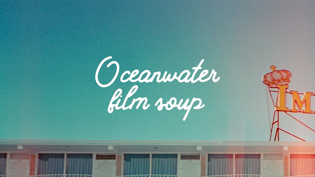 soaking 35mm film in ocean water