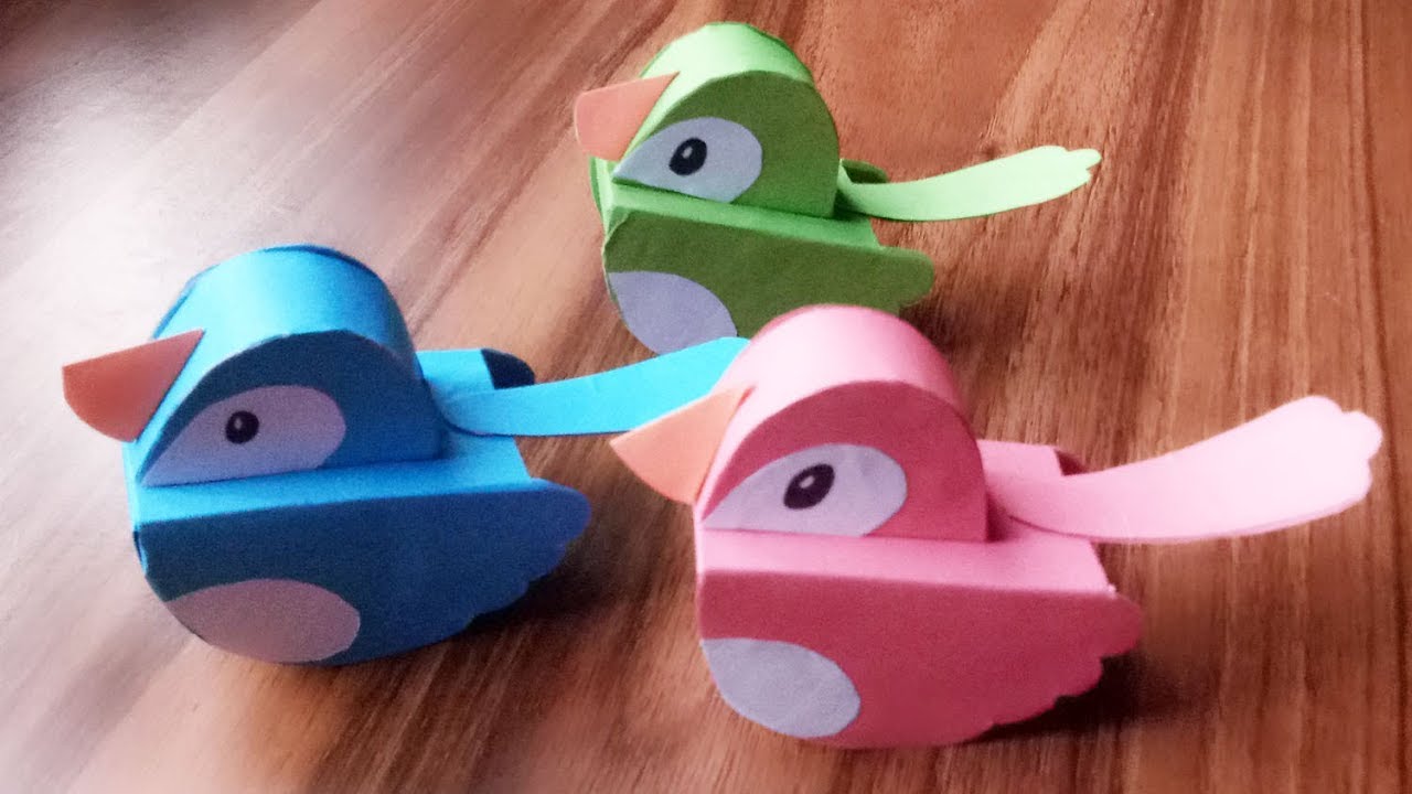How to make Origami 3D Bird.Best Origami Tutorial