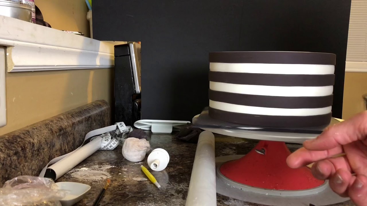 Perfect fondant stripes