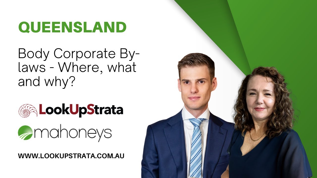 QLD: Body Corporate By-laws - Where, what and why | LookUpStrata