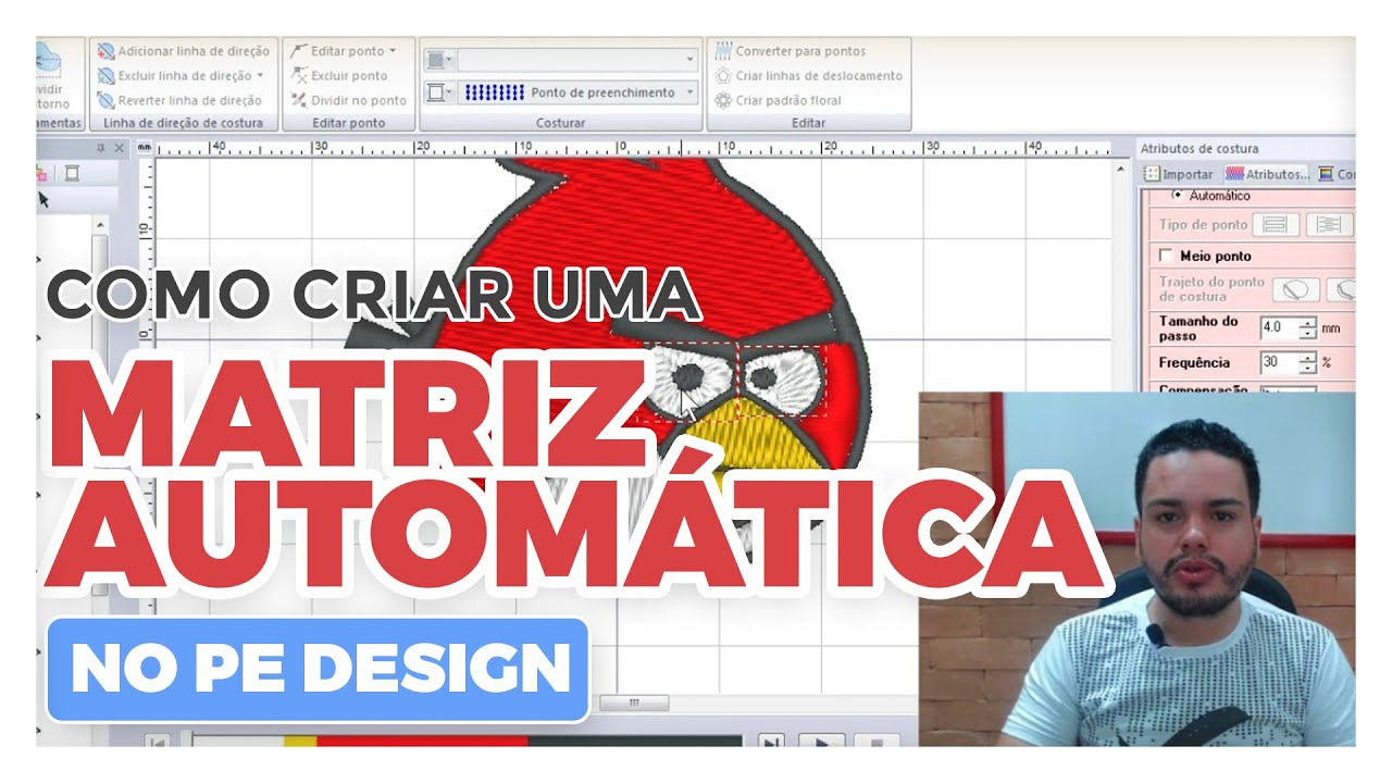 CRIAR MATRIZ RÁPIDA E AUTOMÁTICA NO PE DESIGN