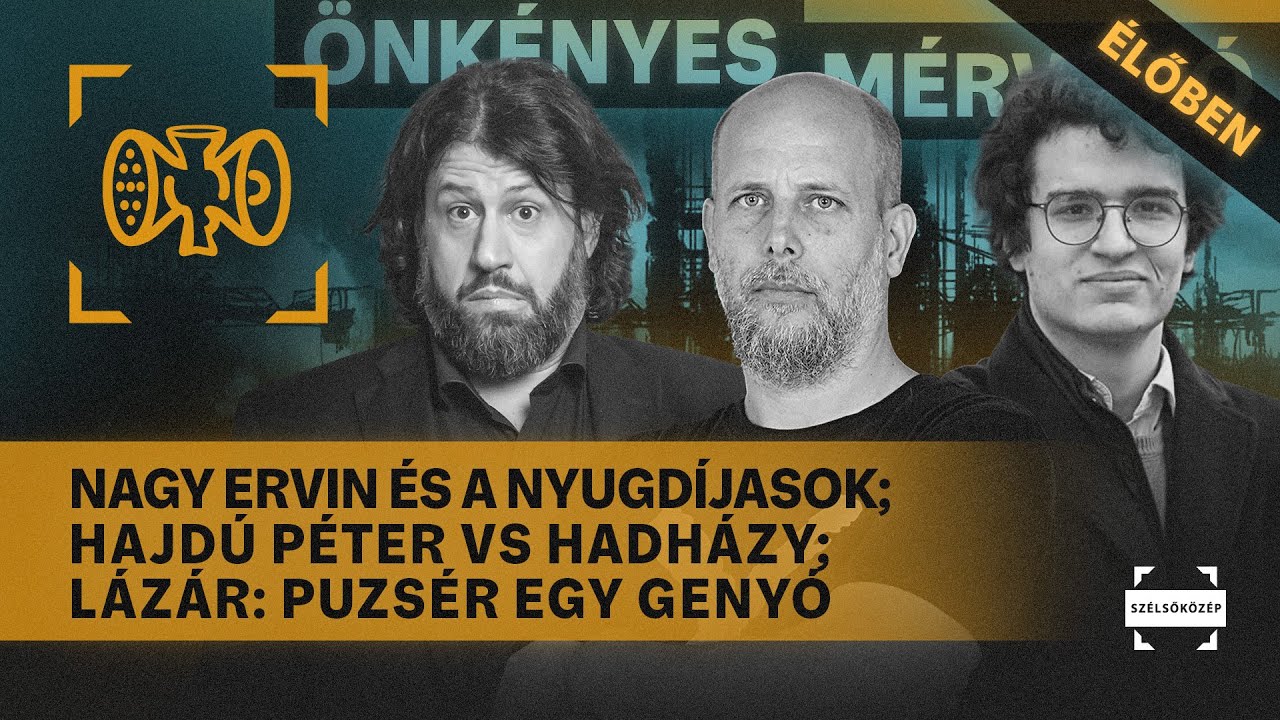 Nagy Ervin &eacute;s a nyugd&iacute;jasok; Hajd&uacute; P&eacute;ter vs Hadh&aacute;zy; L&aacute;z&aacute;r: Puzs&eacute;r 1 geny&oacute; | &Ouml;nk&eacute;nyes M&eacute;rvad&oacute; #1125