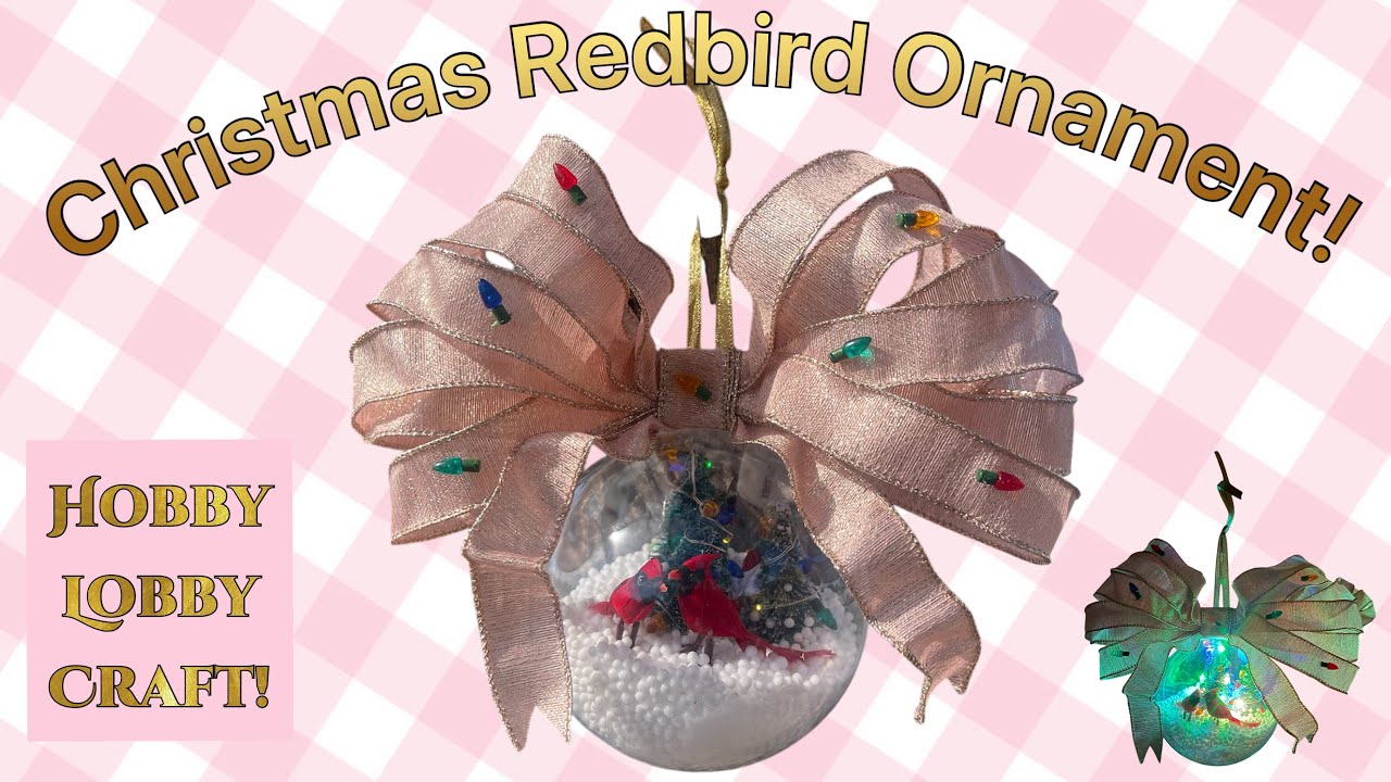 Christmas Redbird Ornament! @MonettMcHazlettErmis 