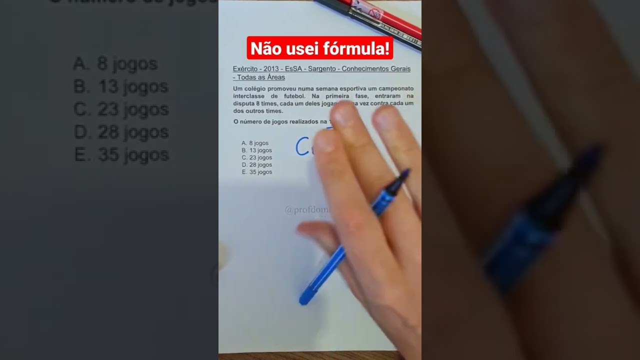 Pause e tente responder! #matem&aacute;tica #concursos #dicas