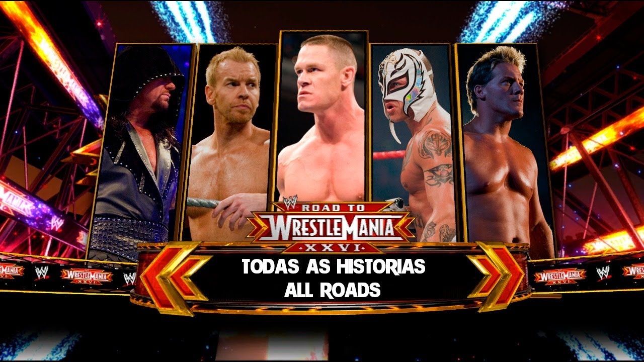 WWE Smackdown Vs. Raw 2011 - Road to Wrestlemania (Todas as histórias)