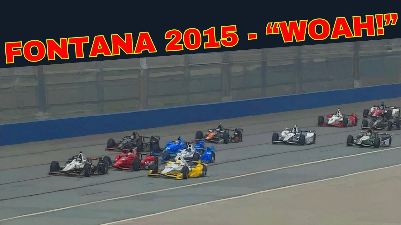 Every Random Noise the Booth Made at Fontana 2015 INDYCAR