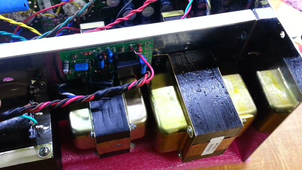 Repair of an Audiopax88 Valve Power Amplifier - Part2