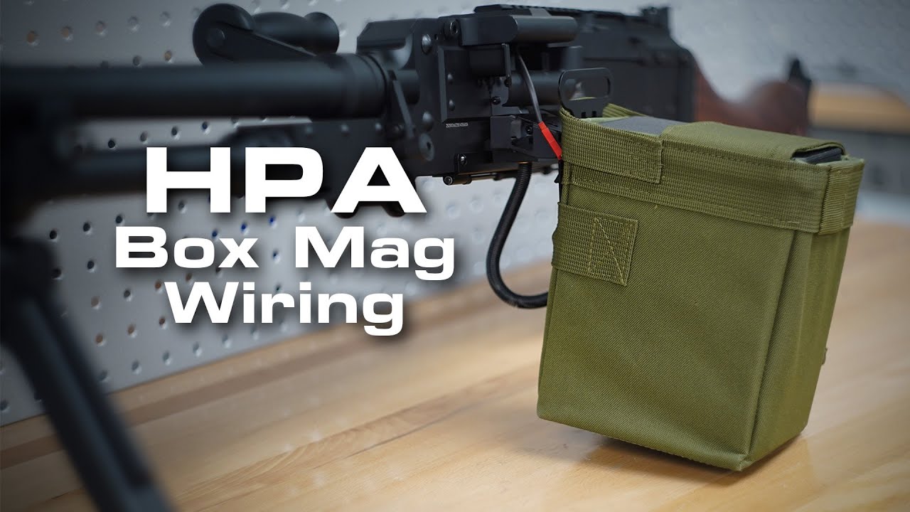 Wiring an M249 Box Mag for HPA - What The Tech