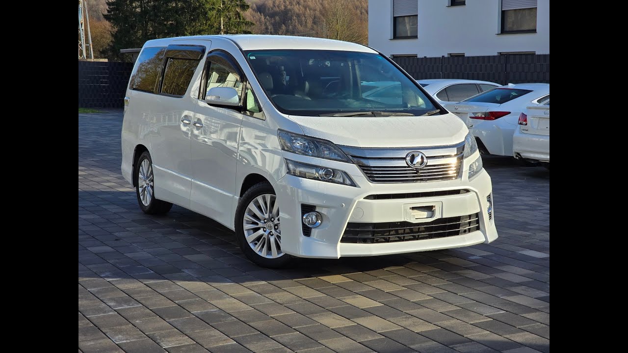 2013 Toyota Vellfire 3,5 Z G Edition V6 280 PS