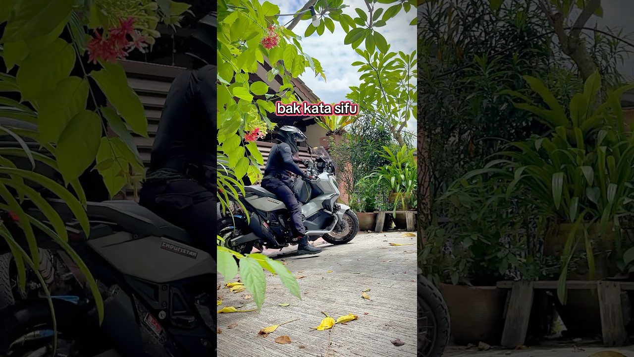 Honda X-ADV 750 ride on under hot sunny day #xadv750
