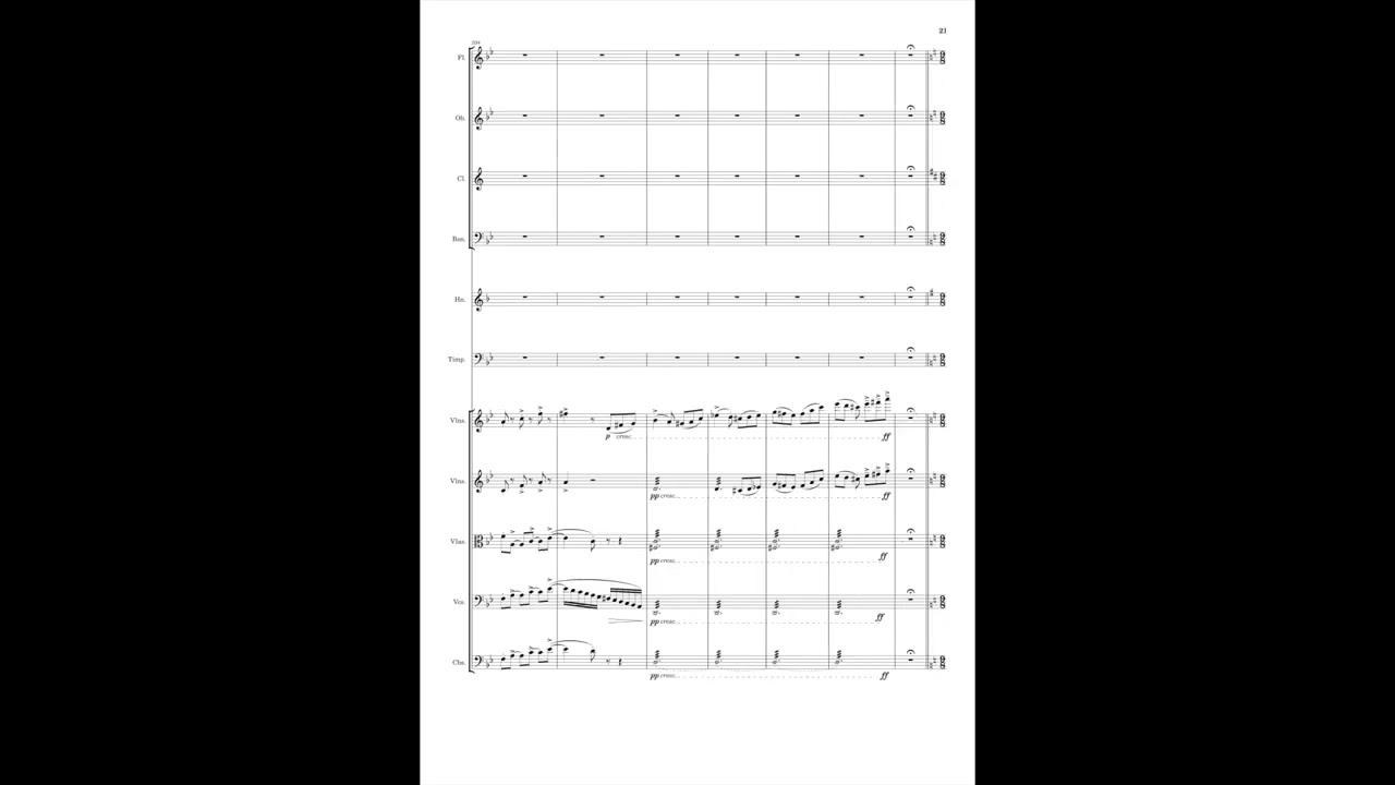 Overture in G minor for chamber orchestra (2018) Dario Argentesi