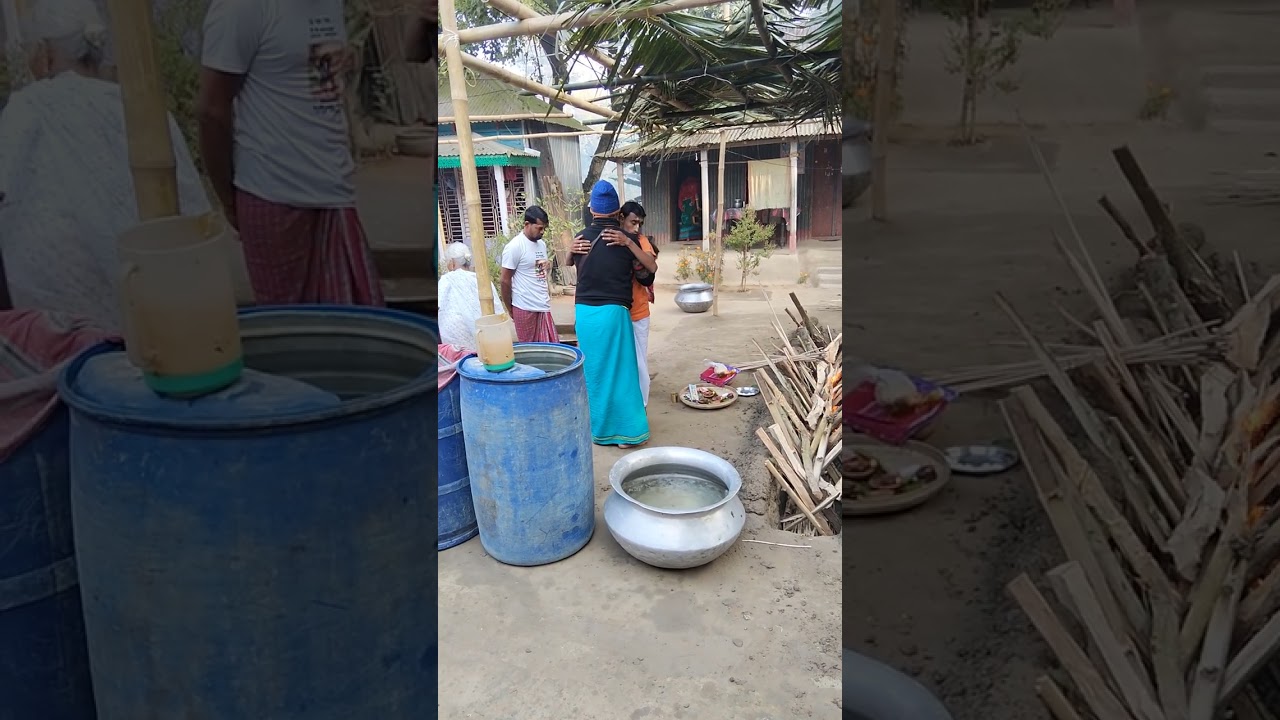  মহাপ্রসাদ  রান্নার সুভ সুচনা  হচ্ছে। কর্ম যজ্ঞ 