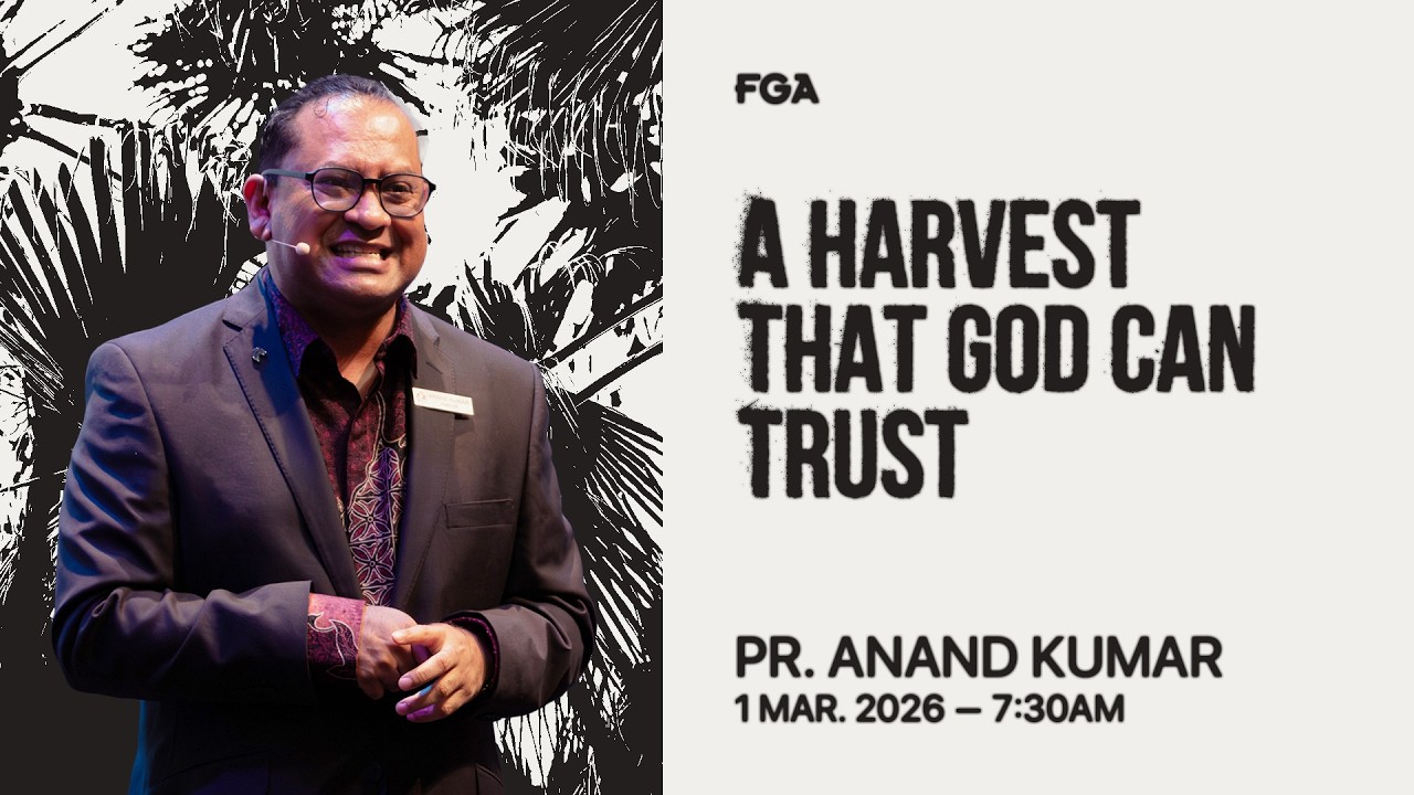FGA 7:30am Service // 1st March 2026 (Pr. Anand Kumar)