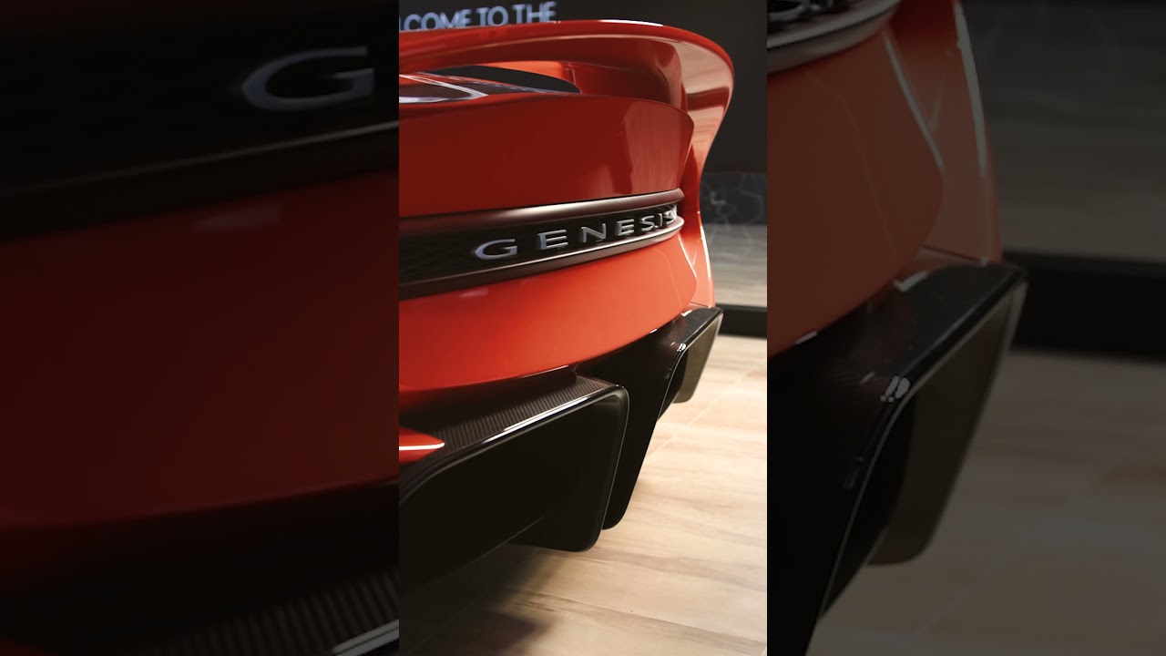 The Genesis X Gran Berlinetta Concept at the #GenesisInvitational