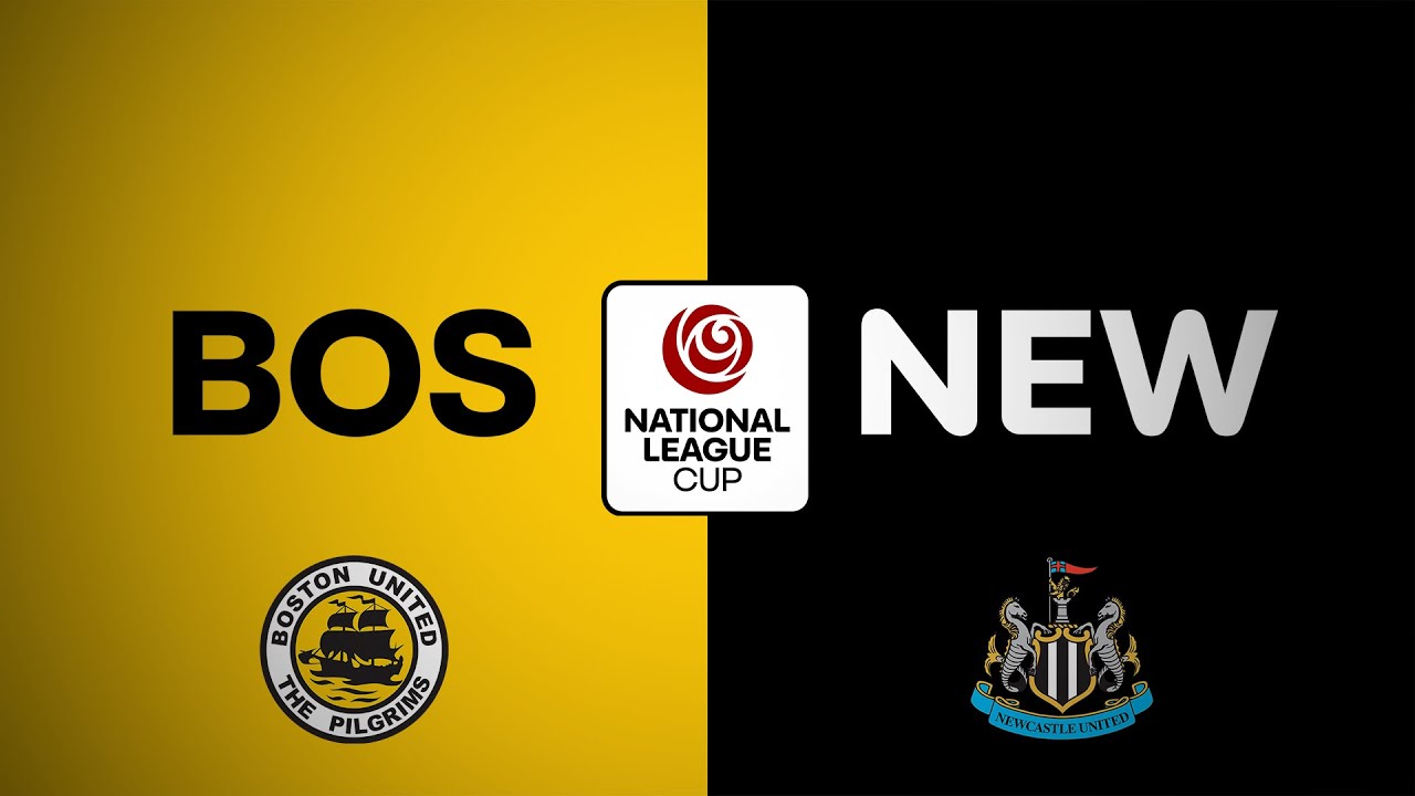 LIVE | Boston United v Newcastle United PL2 | National League Cup