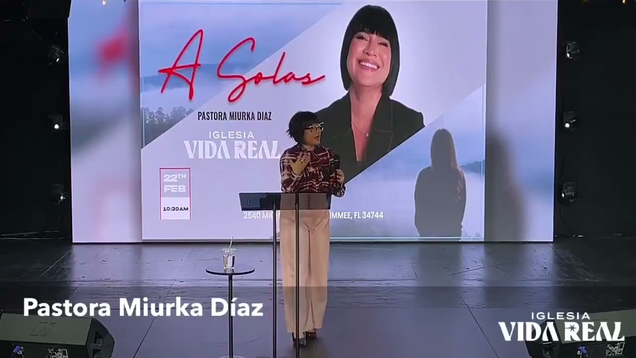 A Solad - Pastora Miurka Díaz (Iglesia Vida Real)