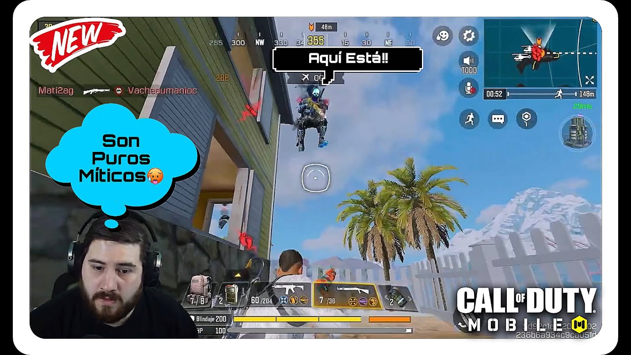 EL OSO se ENFRENTO a UNA SQUAD DE MITICOS TOXICA🔥as&iacute; LO INSULTARON😂| CALL OF DUTY MOBILE |
