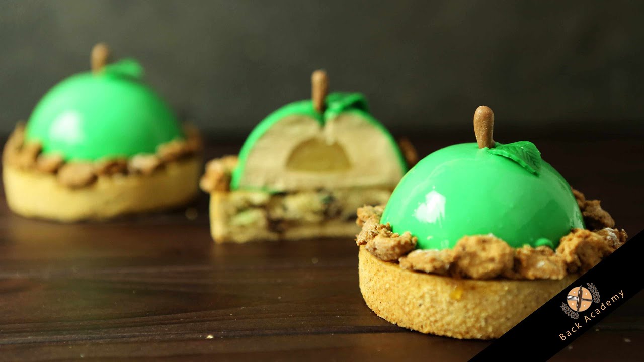Apfel Haselnuss Patisserie  I Patisserie & Törtchen  - Academy neuer Kurs
