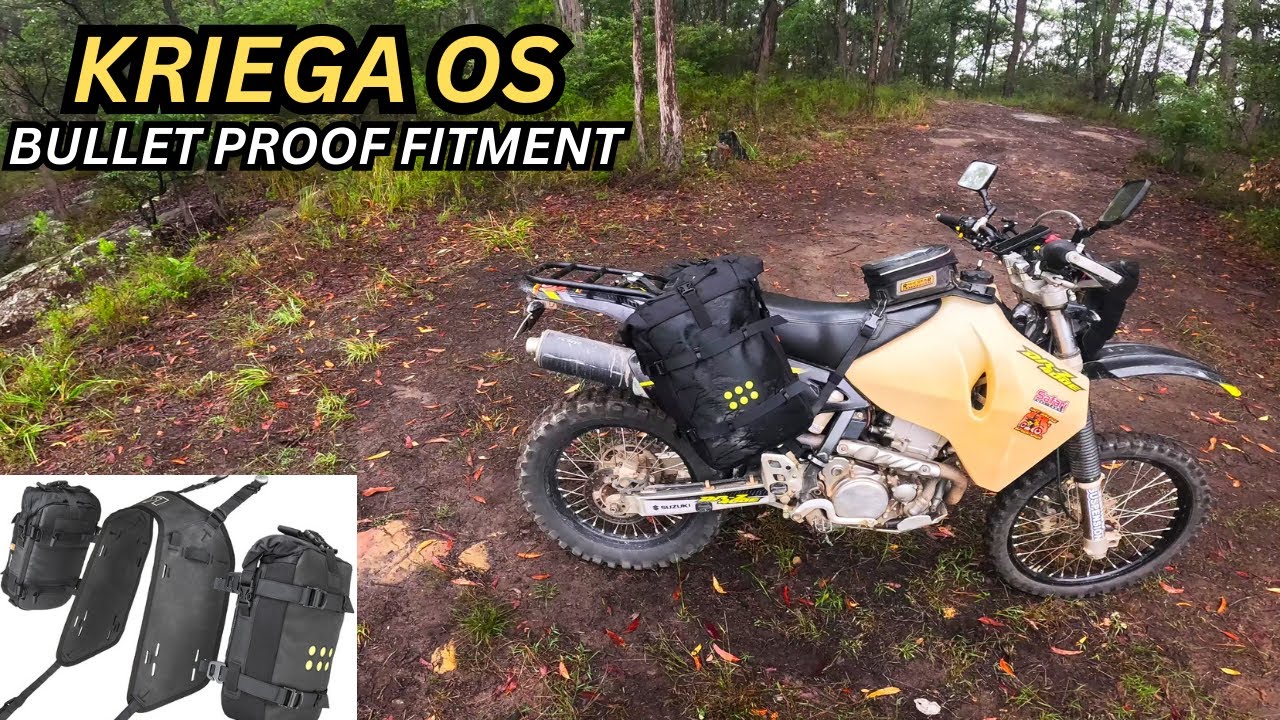 СУМКИ KRIEGA OS ДЛЯ МОТОЦИКЛОВ двойного назначения | Один ремень решает все.